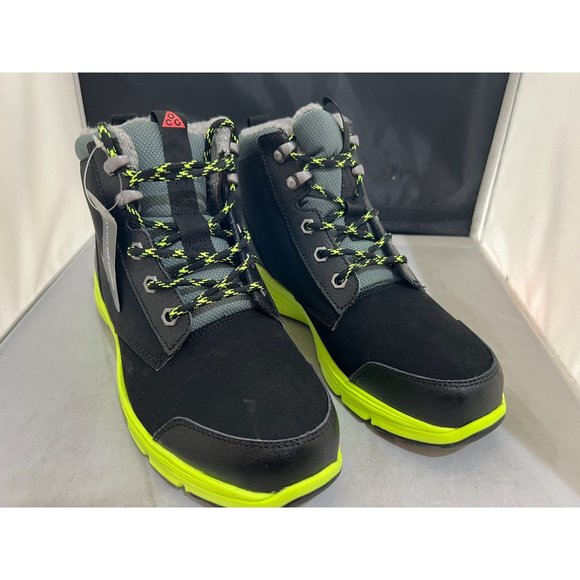 Nike Dual Fusion Jack Boot GS 'Black Volt - 535921 002 Youth size 6 - Picture 5 of 10